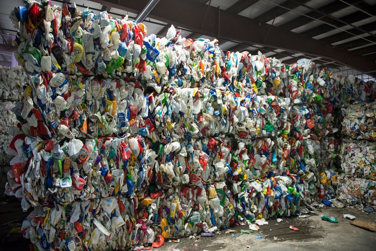 Plastic bales